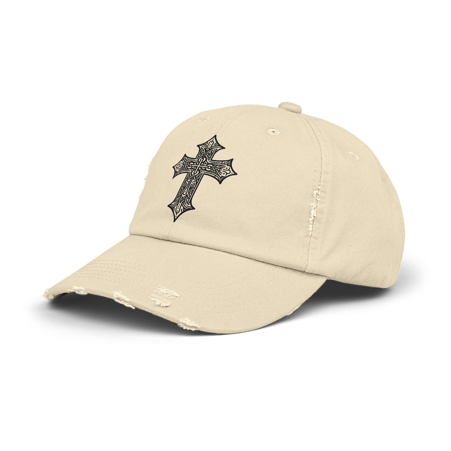 Unisex Cap - Christian Gothic Cross Hat