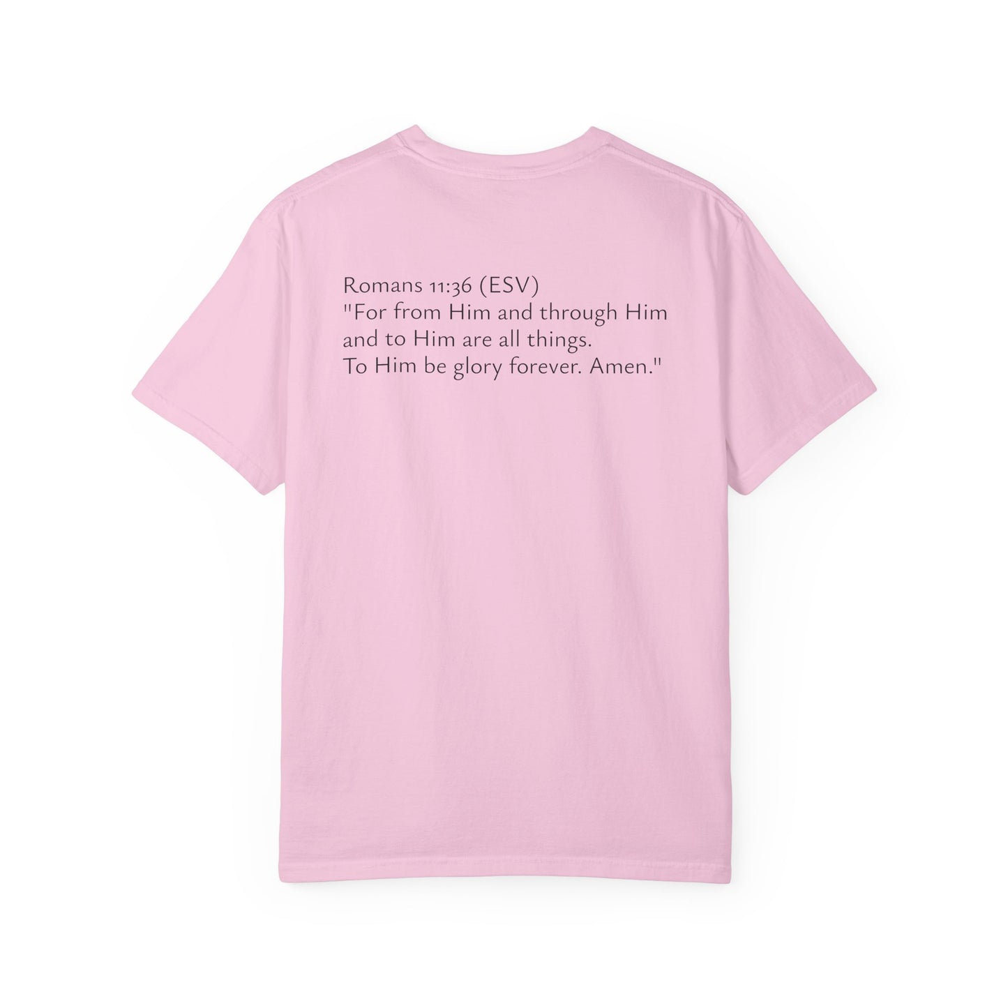 Soli Deo Gloria T-Shirt - Faith-Inspired Glory Tee with Cross & Scripture