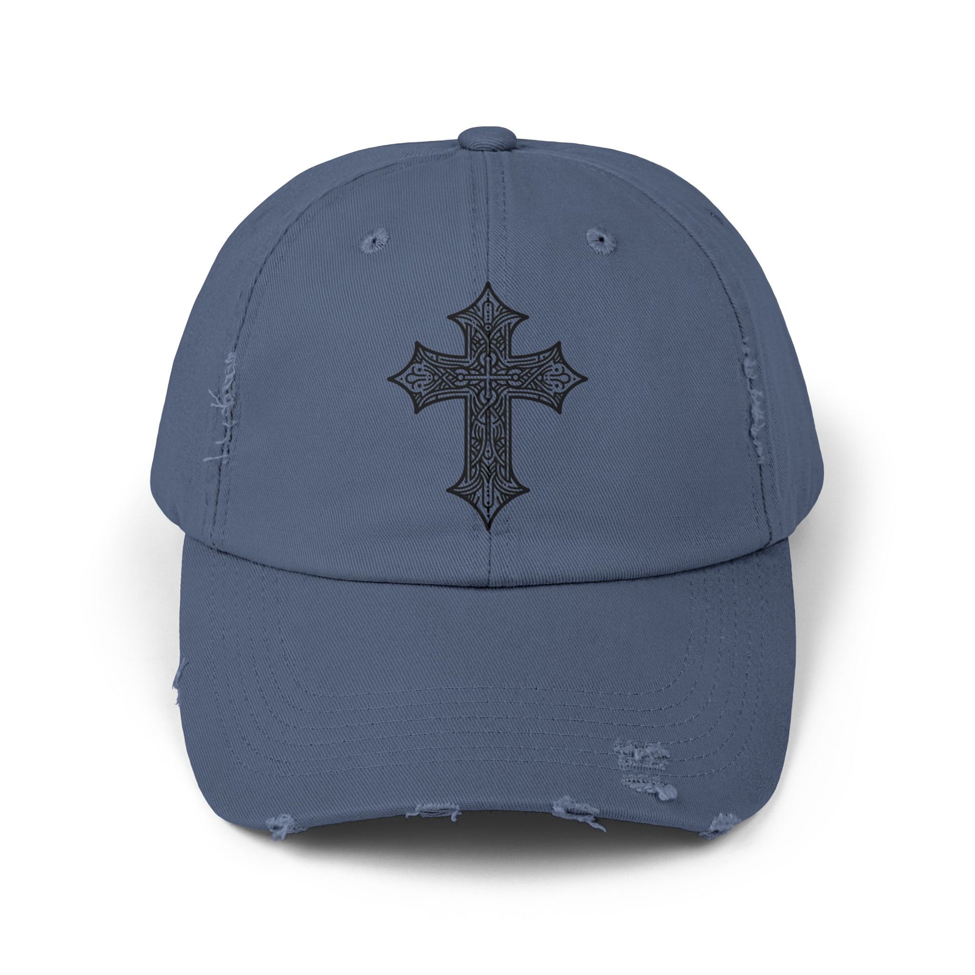 Unisex Cap - Christian Gothic Cross Hat