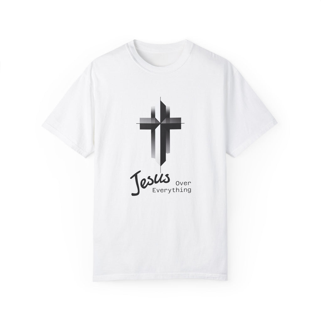 Christian Inspirational T-Shirt - Jesus over Everything & Colossians 1:17