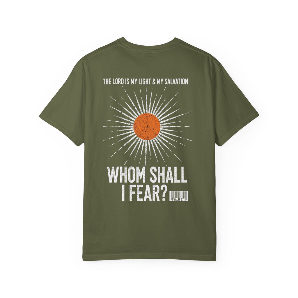 No Fear T-shirt (Psalm 27:1)