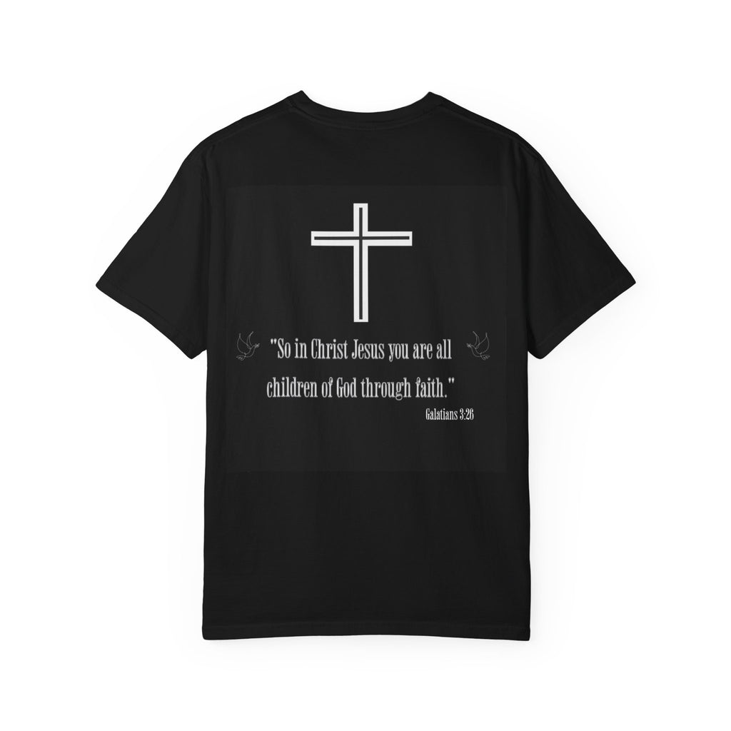 Inspirational Christian T-Shirt - Child of God with Cross Design