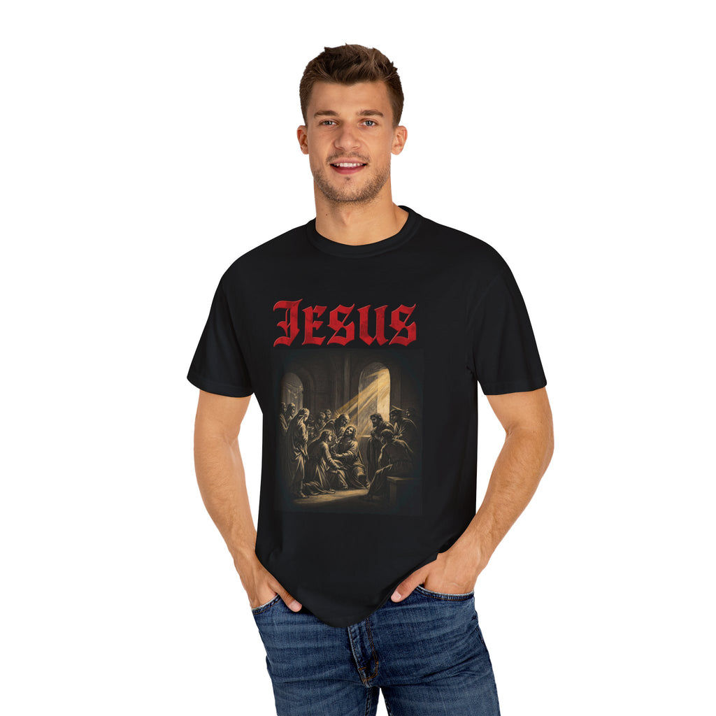 Jesus Unisex Garment-Dyed T-shirt