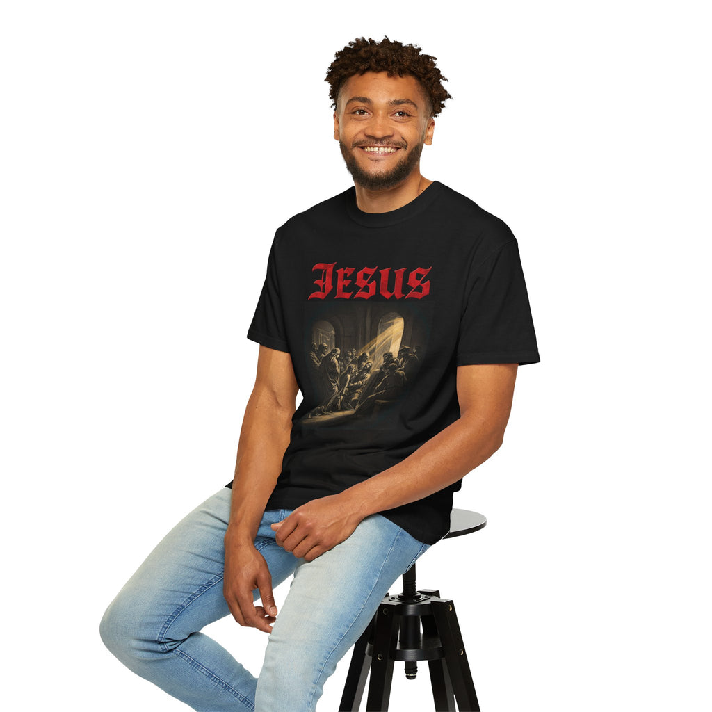 Jesus Unisex Garment-Dyed T-shirt