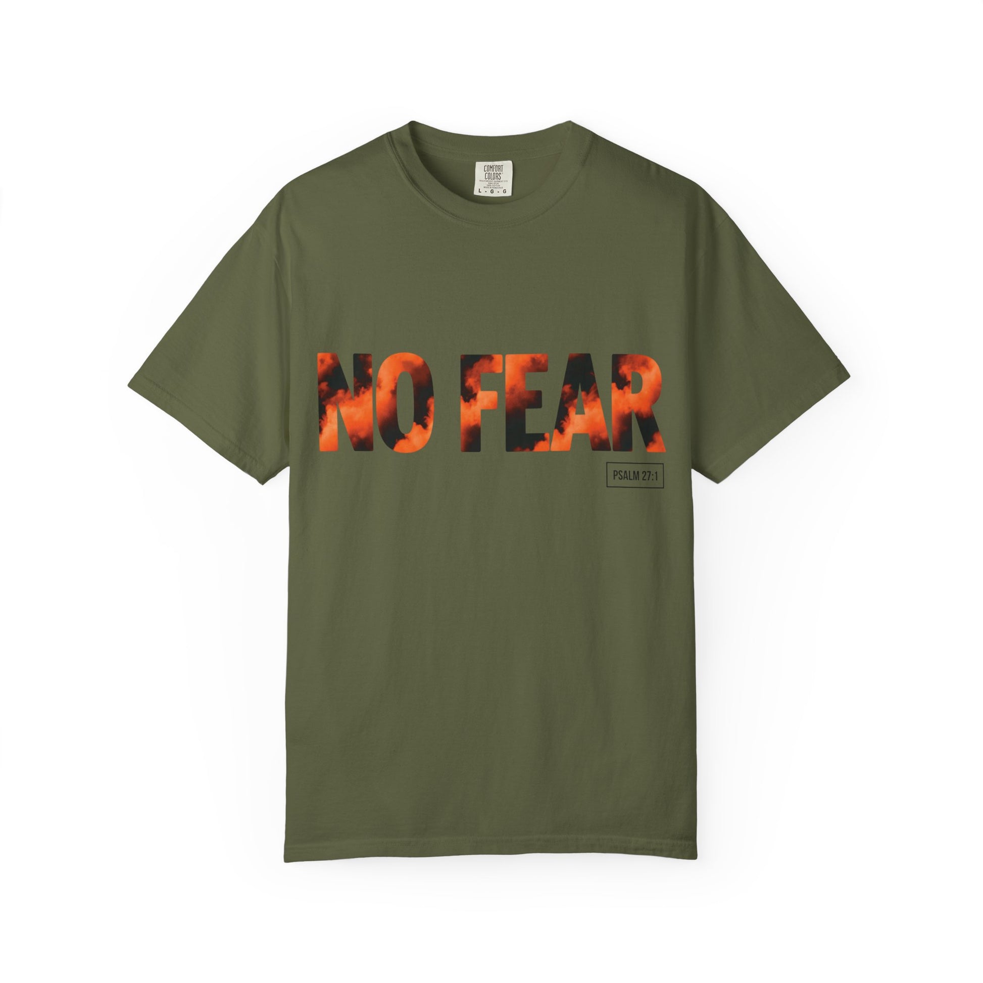 No Fear T-shirt (Psalm 27:1)