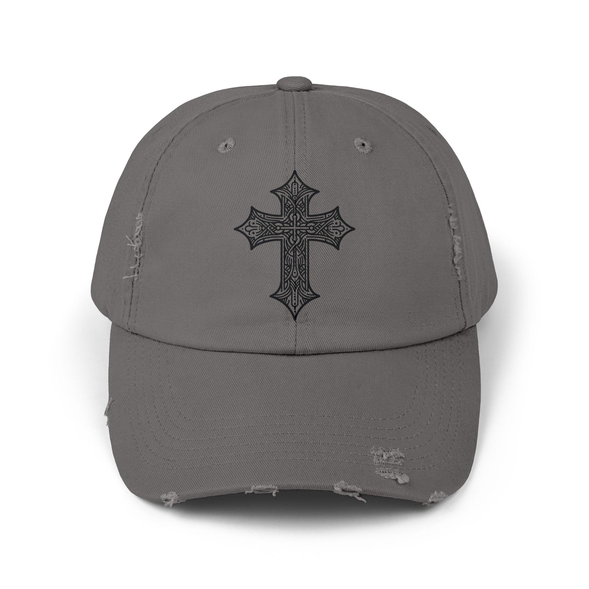 Unisex Cap - Christian Gothic Cross Hat